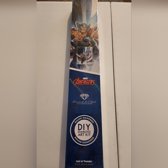 Marvel avenger God of thunder diamond dotz art kit - Picture 1 of 3
